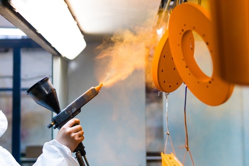 Powder coating_Yasni_shutterstock