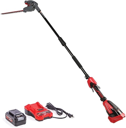 Powerworks XB Cordless Pole Hedge Trimmer