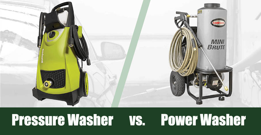 Pressure Washer vs. Power Washer