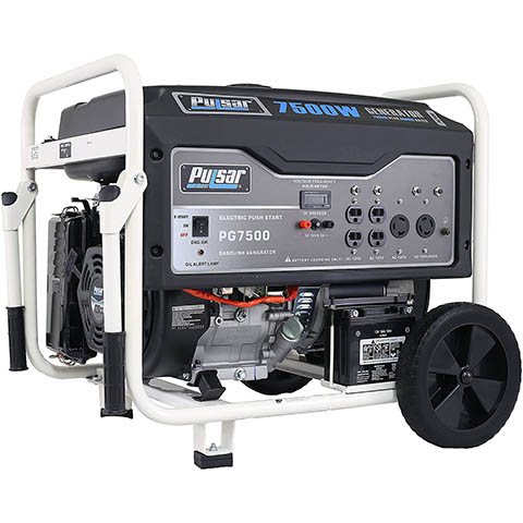 Pulsar PG7500 Portable Gas-Powered Generator
