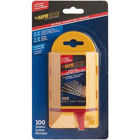 Rapid Edge Serrated Utility Knife Blades