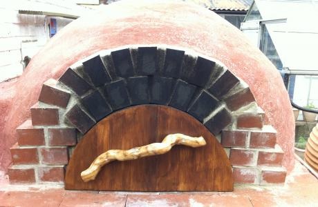 Recycled Outdoor Brick Oven from Permaculture