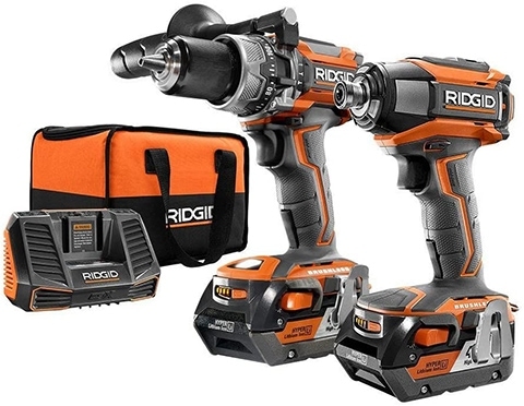 Ridgid GIDDS2-3554586 Drill & Impact Driver Combo Kit