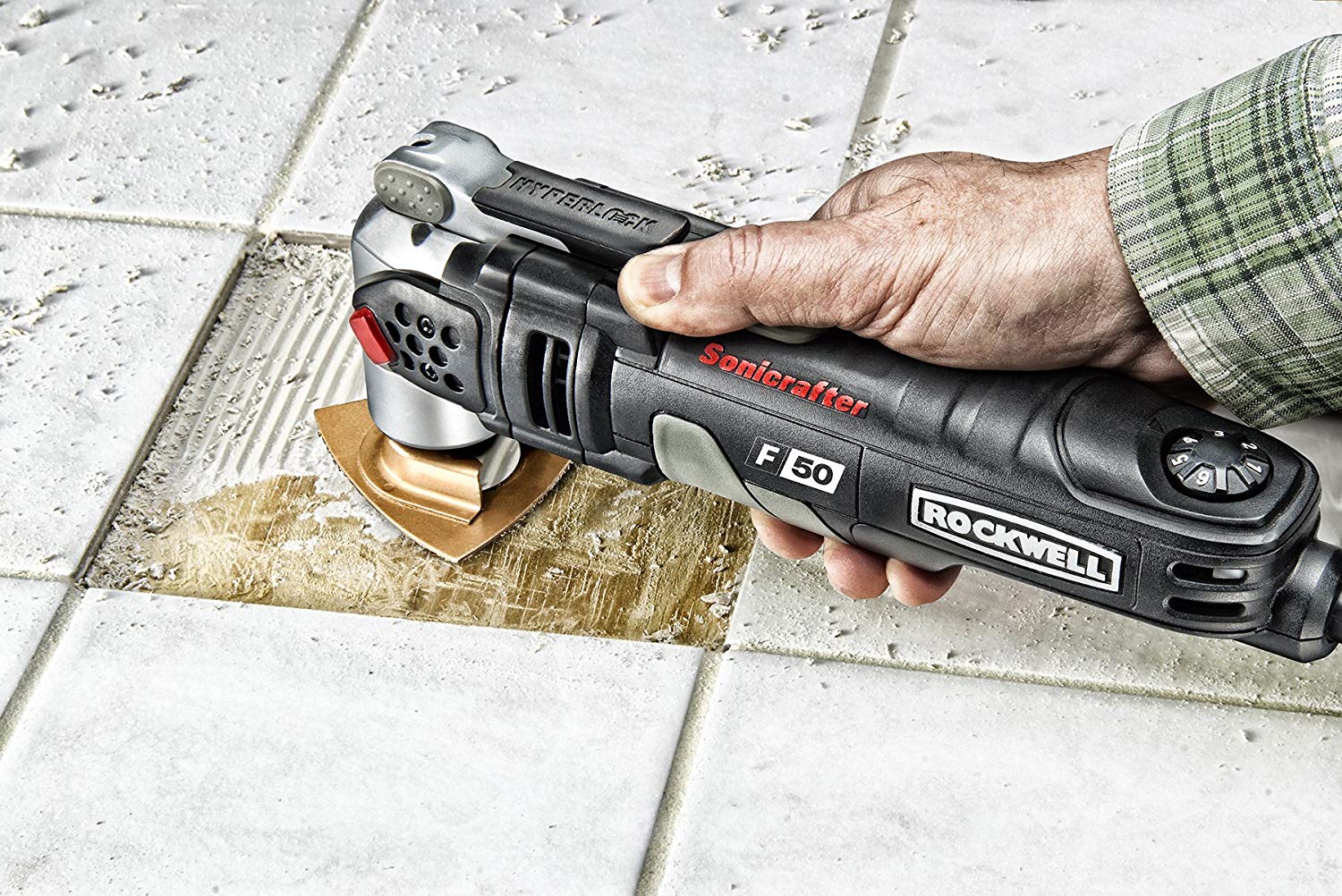 Rockwell F50 for tiles