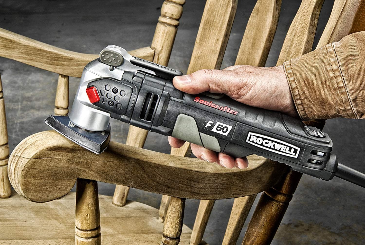 Rockwell F50 in use