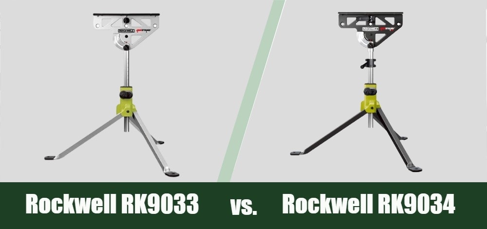 Rockwell Jawstand RK9033 vs RK9034 XP