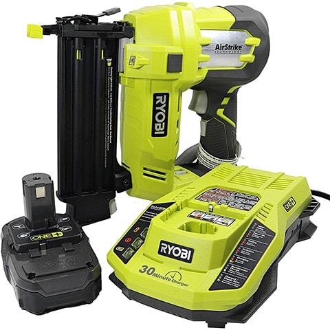 Ryobi 3 Piece One+ Airstrike Brad Nailer
