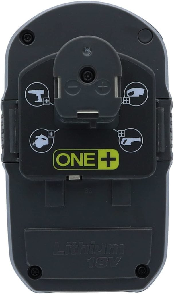 Ryobi P102 top view
