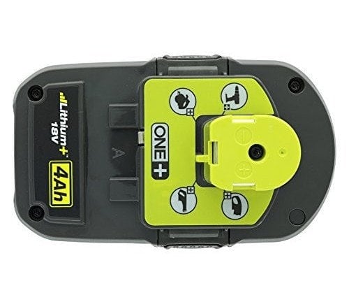 Ryobi P108 top view