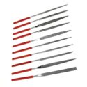 SE 10-Piece Diamond Needle Metal File Set with 150 Grit
