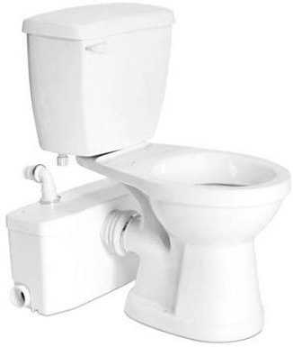 Saniflo SaniPLUS - Macerating Upflush Toilet Kit (with Standard Bowl)