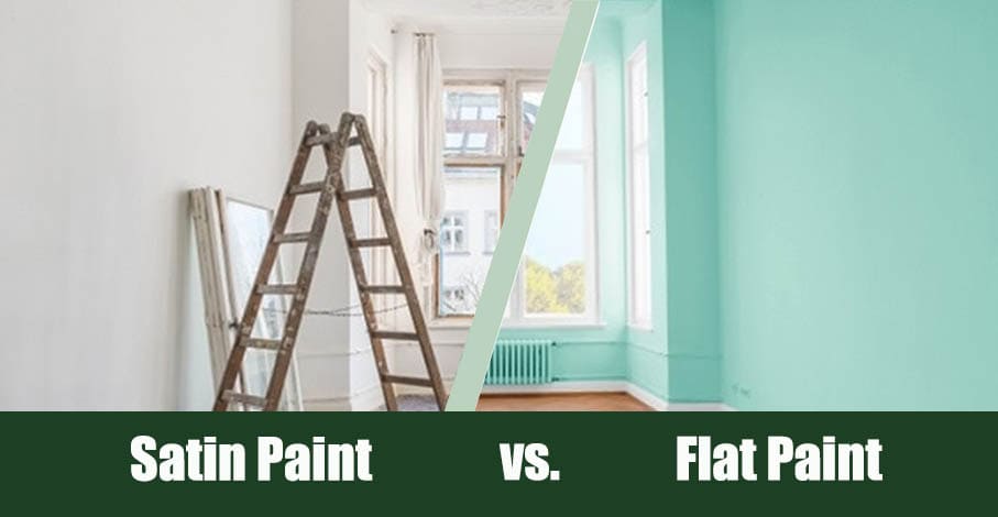 Satin vs. Flat Paint