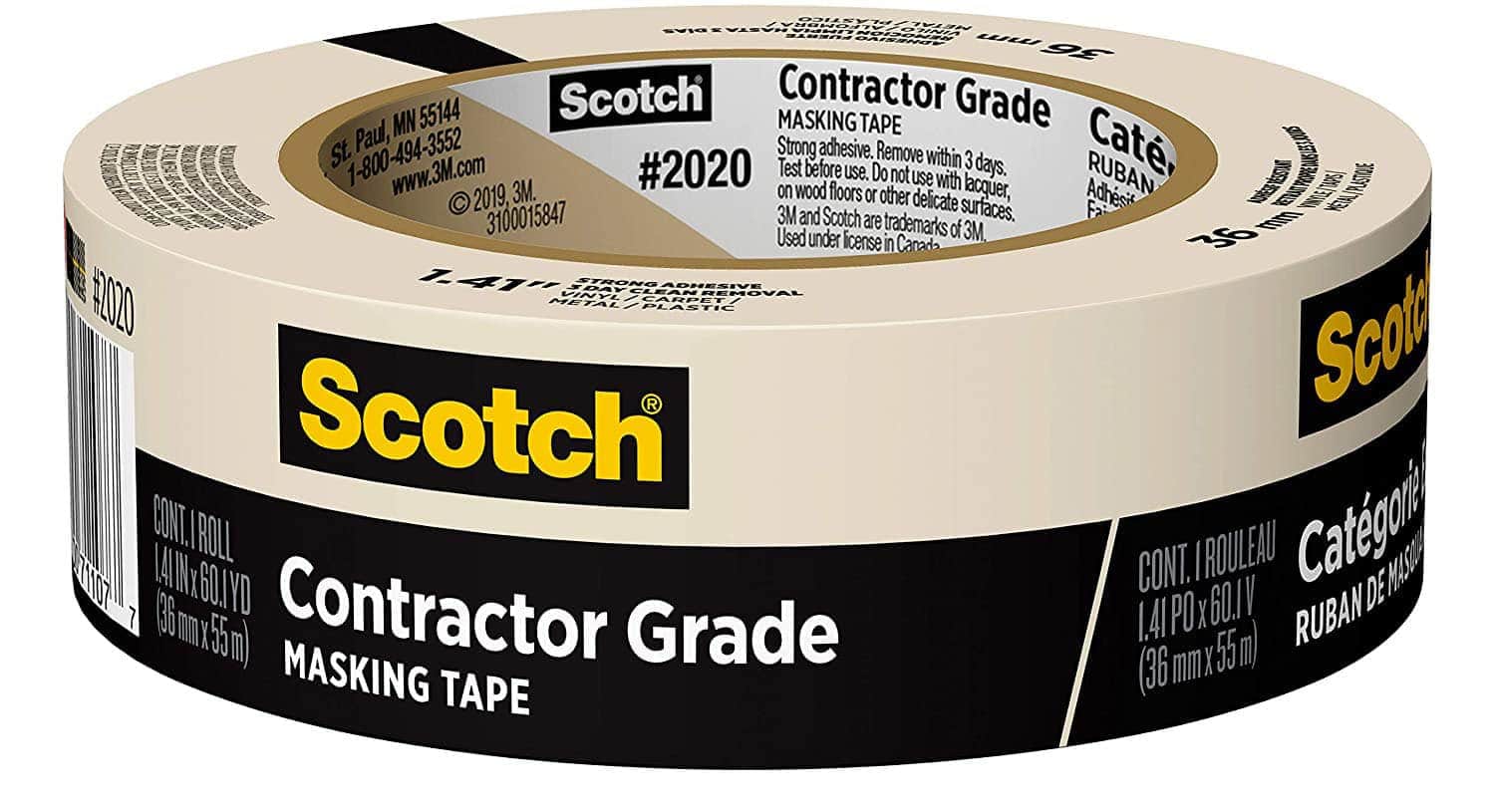 Scotch Contractor Grade Masking Tape