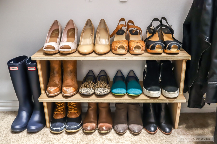 Shoe Organizer by Jen Woodhouse