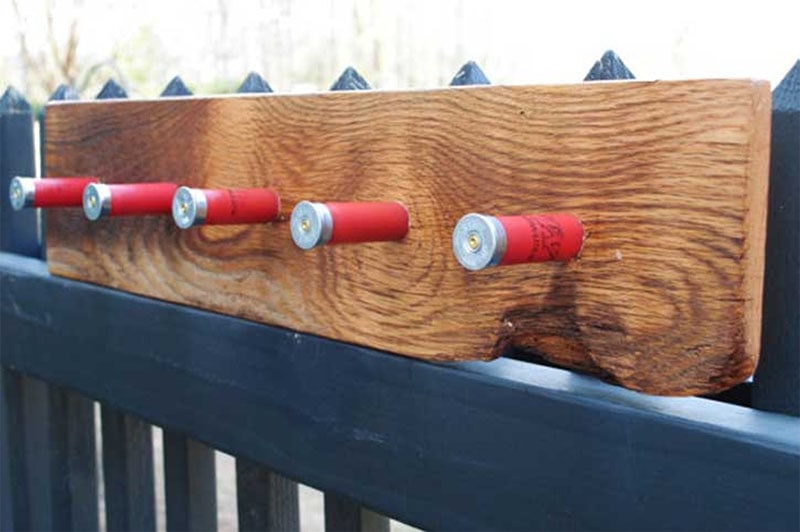 Shotgun Shell Coat Rack