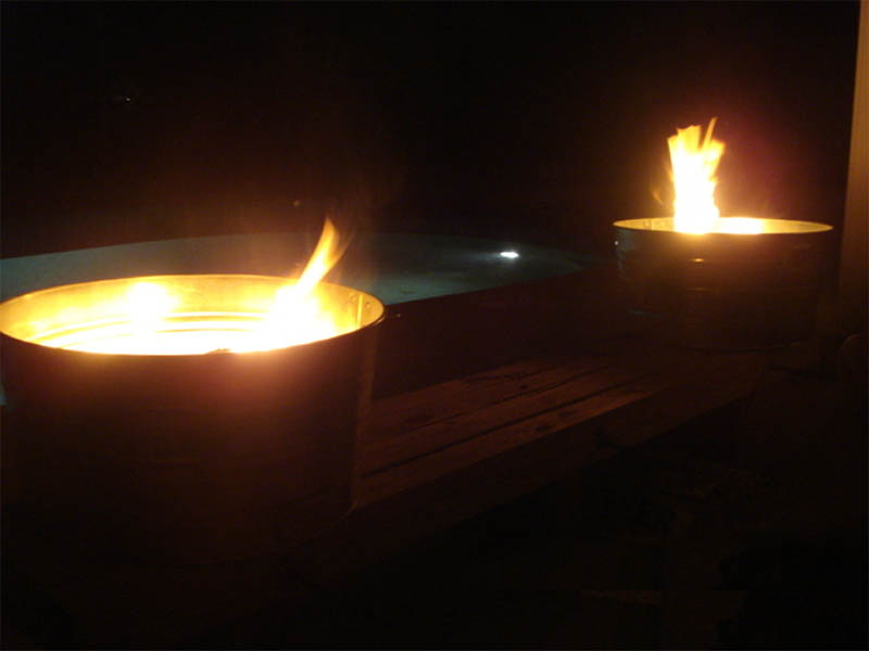 Simple Budget DIY Fire Pit from Renew Redo