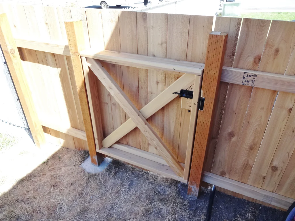 Simple but classic fence
