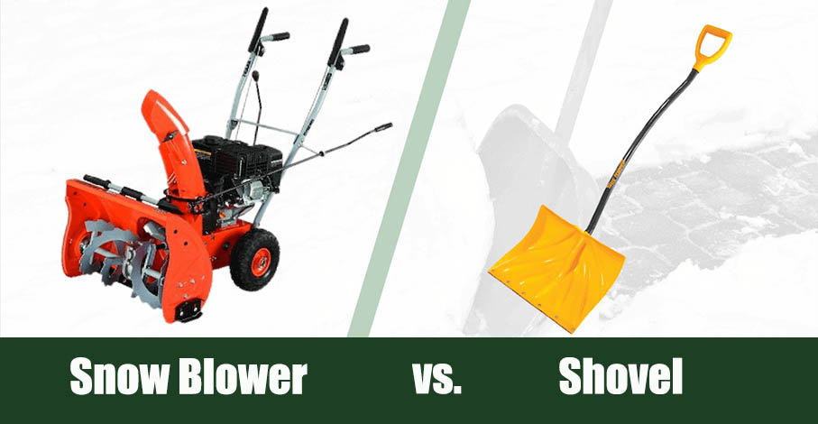 Snow Blower vs Shovel