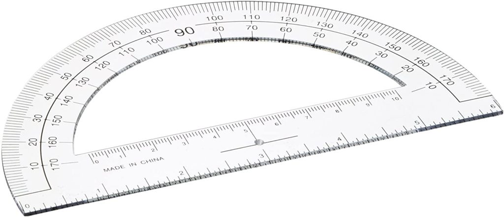 Sparco Plastic Protractor