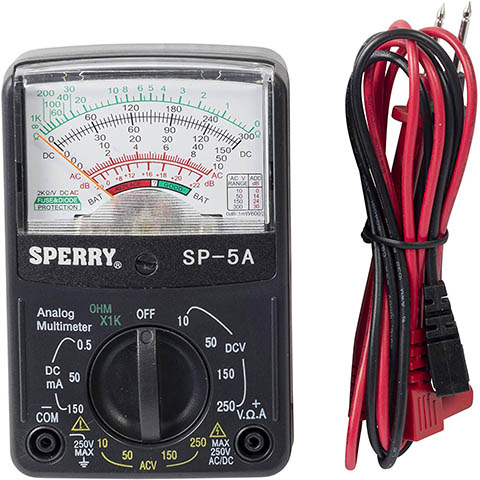 Sperry Instruments Analog Multimeter