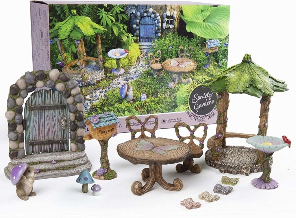 Spritely Gardens Deluxe Fairy Garden Kit