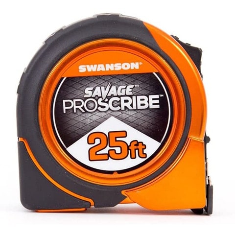 Swanson Tool SVPS25M1 Proscribe Tape Measure