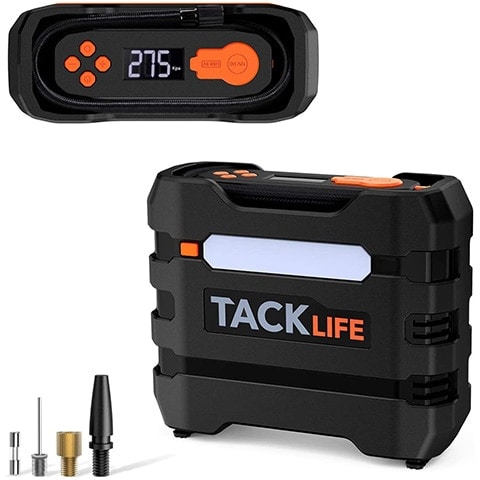 TACKLIFE ACP1B Portable Tire Inflator Air Compressor