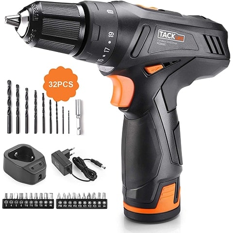 TACKLIFE PCD02C Cordless Drill