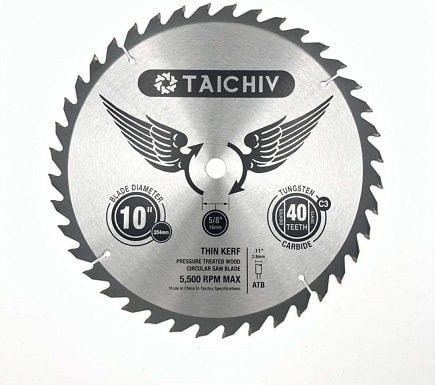 TAICHIV 1040 Tooth ATB Carbide