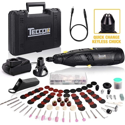 TECCPO TDRT03P Cordless Rotary Tool