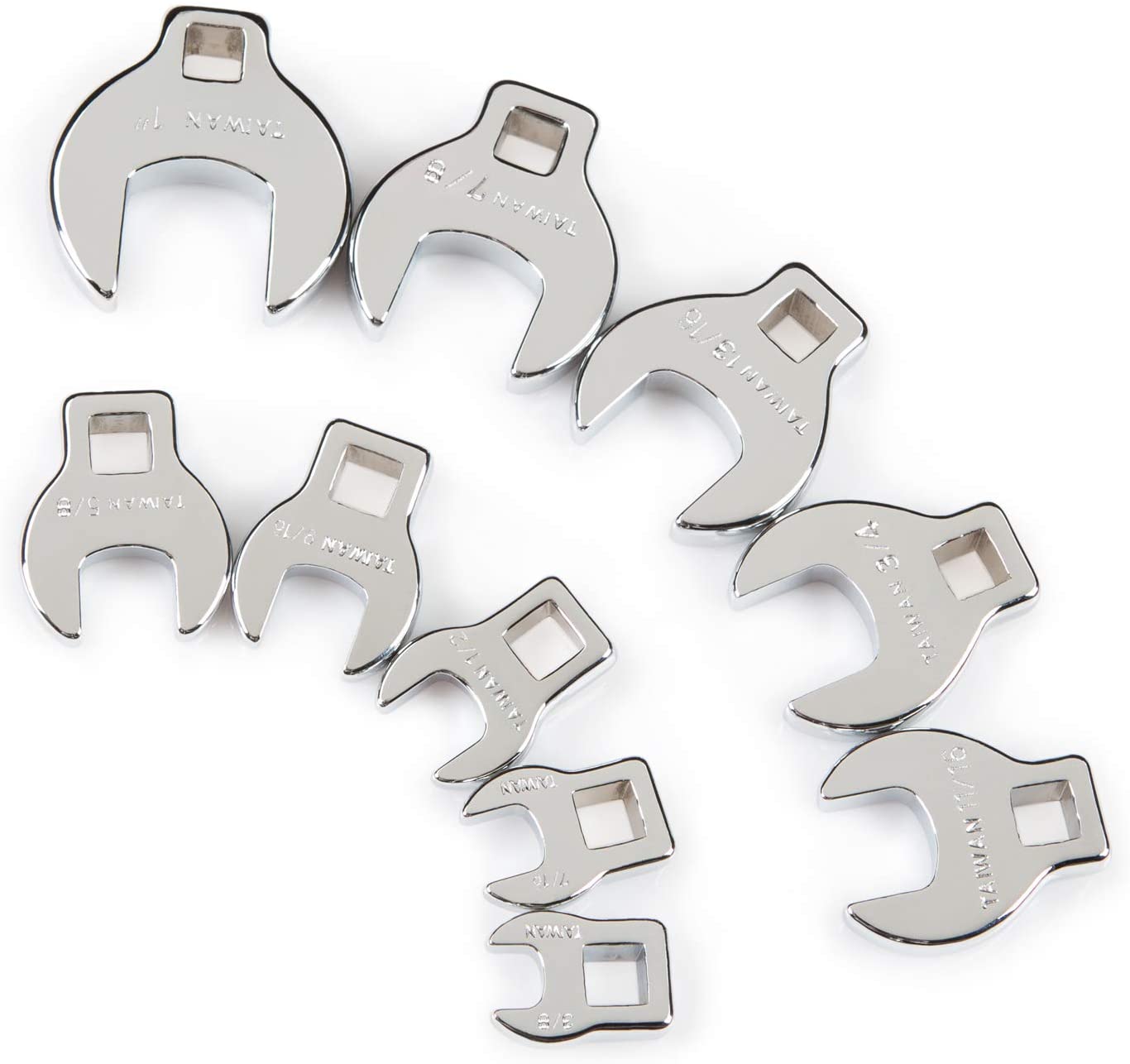 TEKTON 3:8 Inch Drive Crowfoot Wrench Set