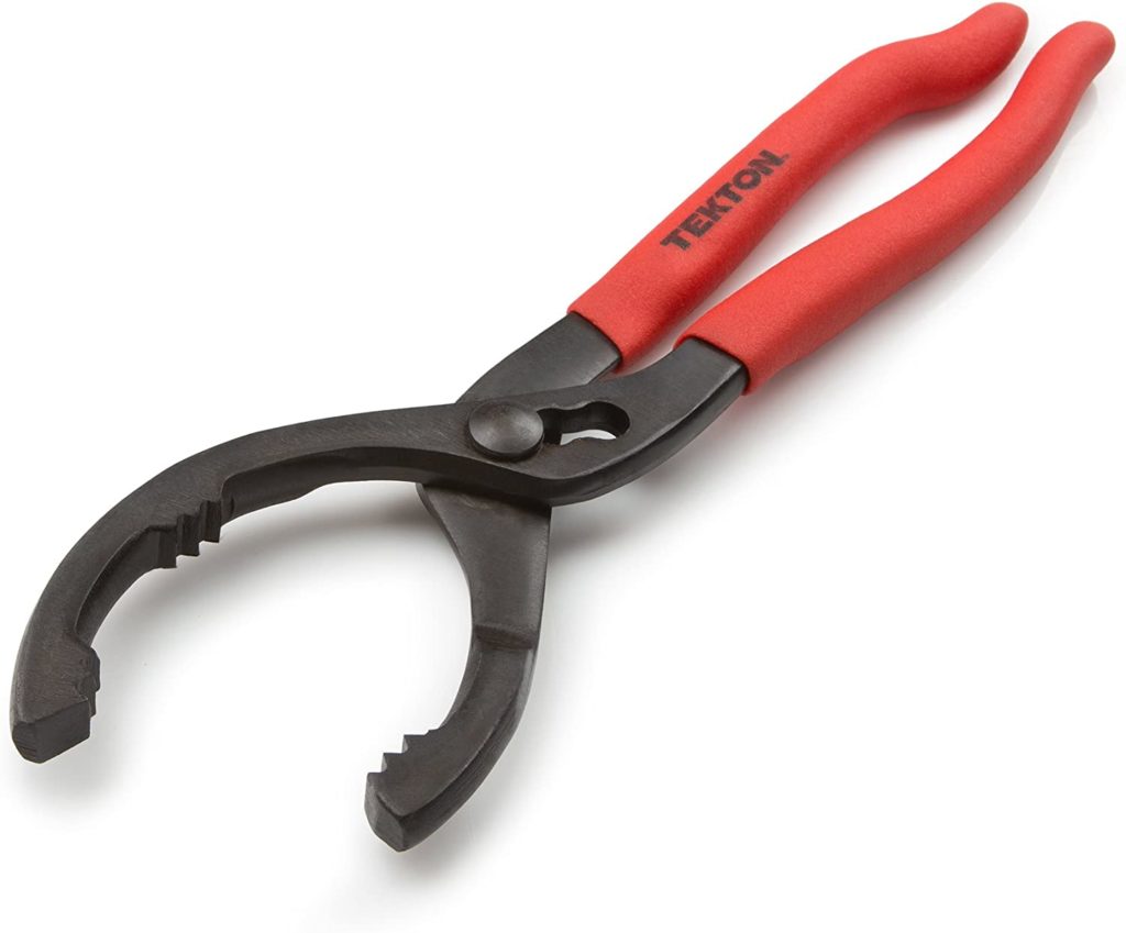 TEKTON 5866 12-Inch Oil Filter Pliers