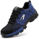 TICCOON Work Steel Toe Shoes
