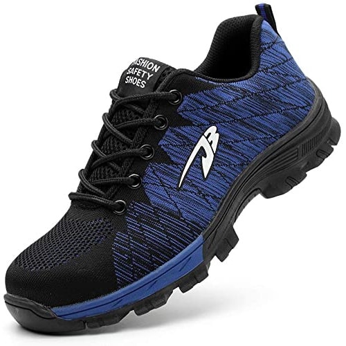 TICCOON Work Steel Toe Shoes
