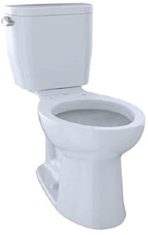TOTO CST244EF#01 Entrada Elongated Toilet