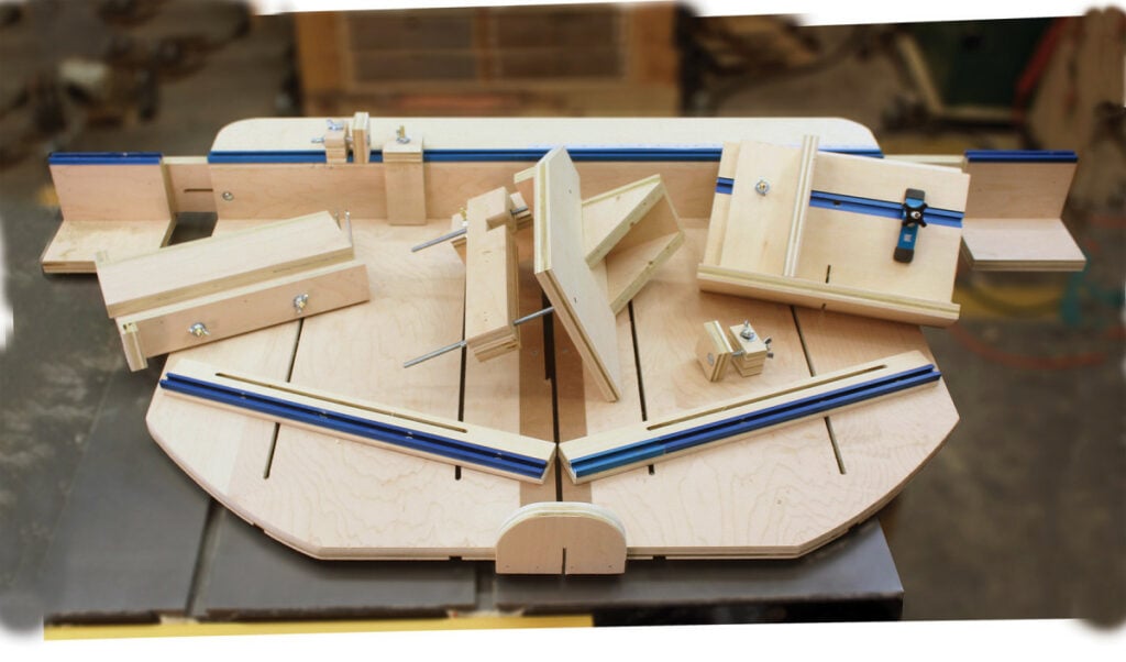 Table saw megasled