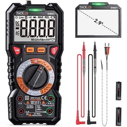 Tacklife DM01 Digital Multimeter