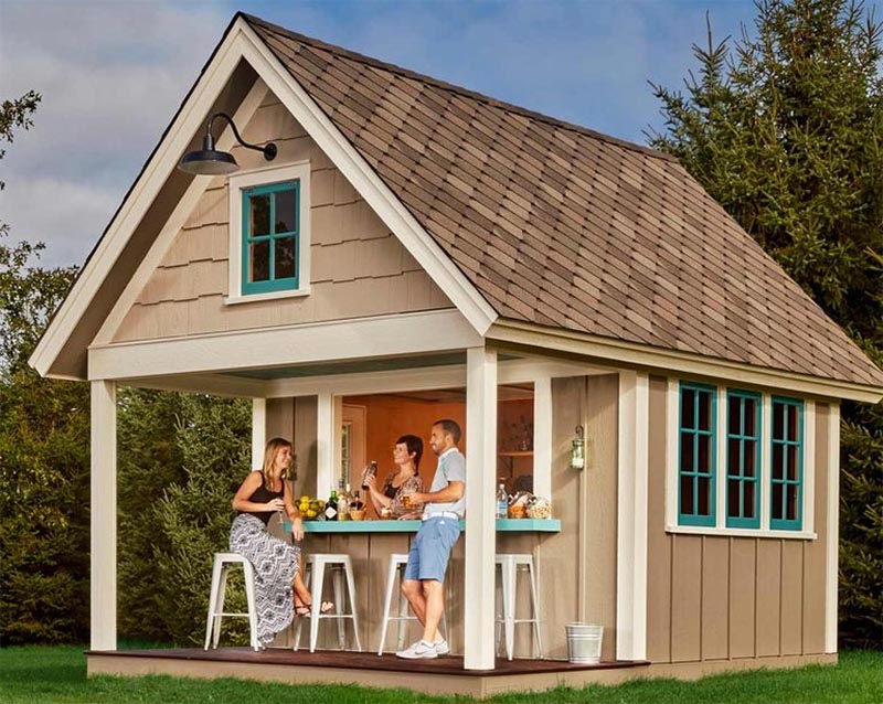 The Double-Duty Pub Shed by FamilyHandyman