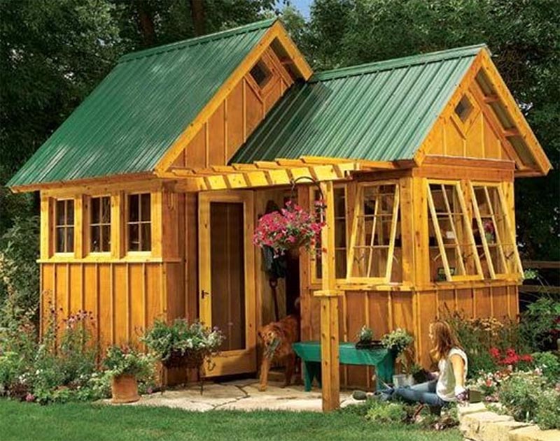 The Ultimate Garden Shed