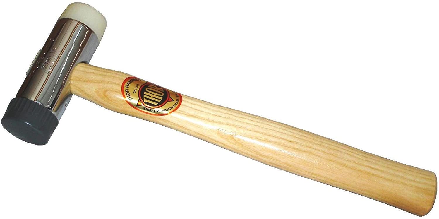Thor - 712R Soft And Hard Faced Hammer Wood Handle