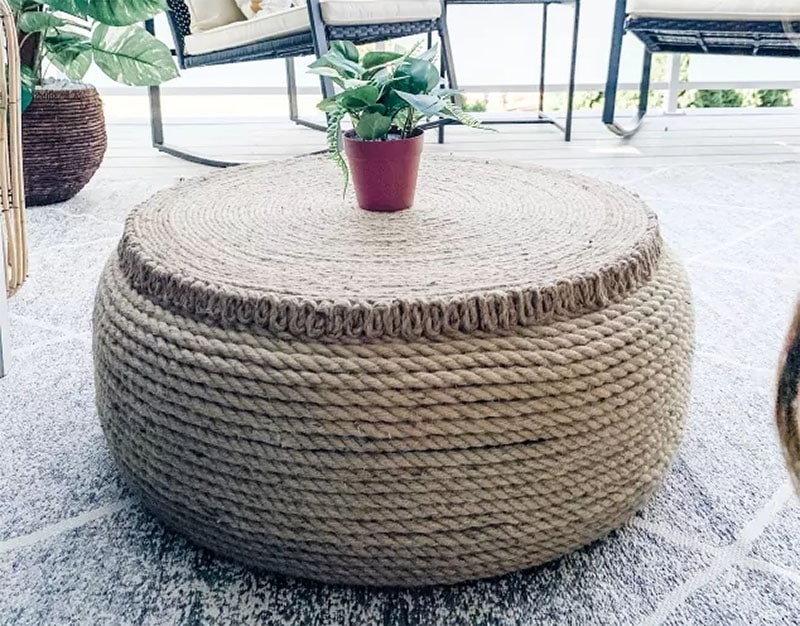 Tire Ottoman