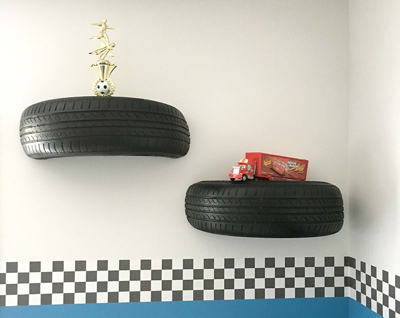 Tire Shelves