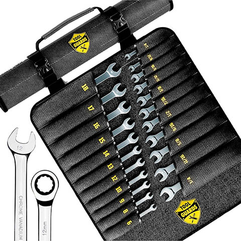 ToolGuards TG201 Ratcheting Wrench Set