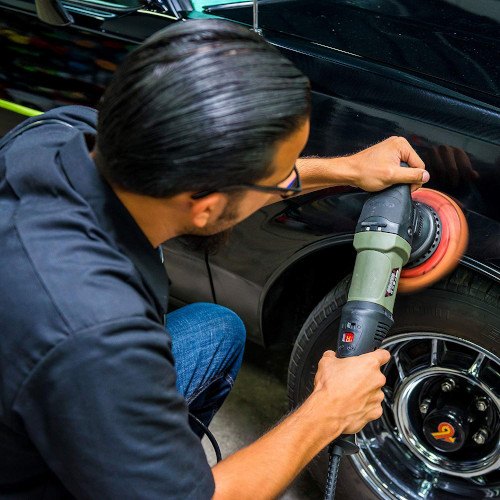 Torq 22D used on dark blue car