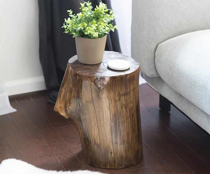 Tree Stump Tables