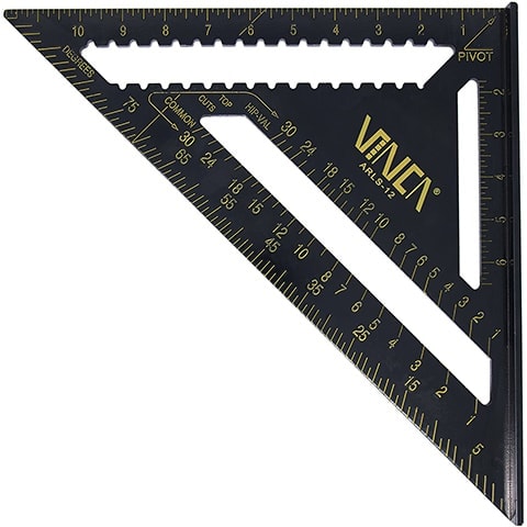 VINCA ARLS-12 Aluminum Rafter Carpenter Square