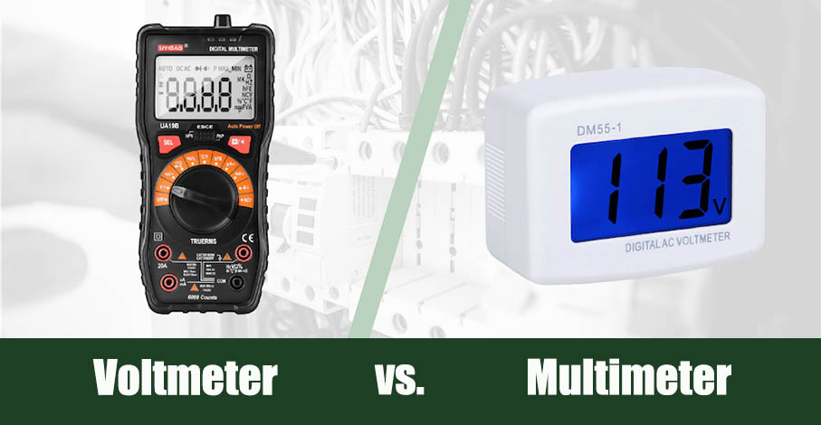 Voltmeter vs. Multimeter
