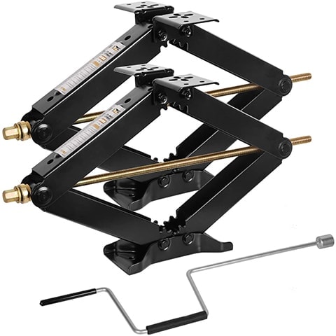 WEIZE SJ75-2 Leveling Scissor Jacks