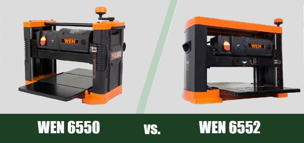 WEN 6550 vs 6552 Planer