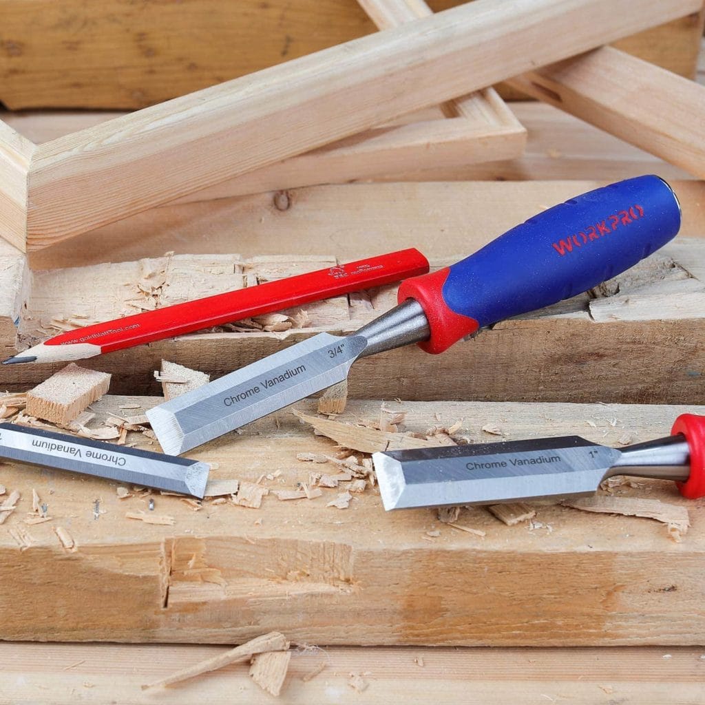 WORKPRO 3-piece Wood Chisel Set